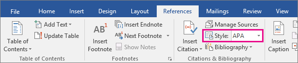 Easy Apa Format Template from support.content.office.net