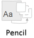 The Pencil theme is not supported in Visio for the web.
