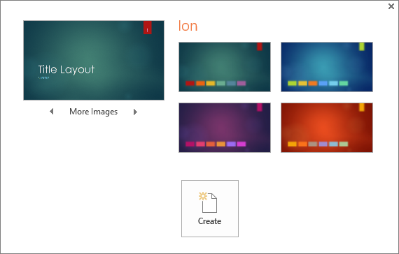 Color Powerpoint Template from support.content.office.net