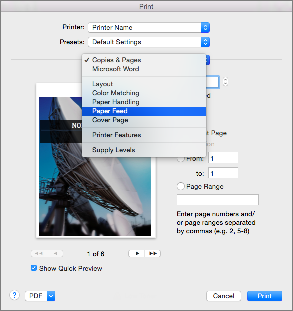 Change Paper Size Word For Mac