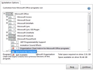 Microsoft Office Organization Chart