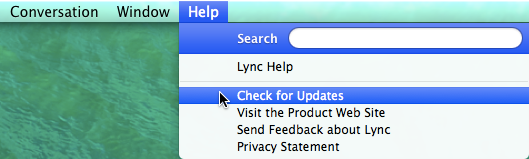 lync for mac 2011 office 365