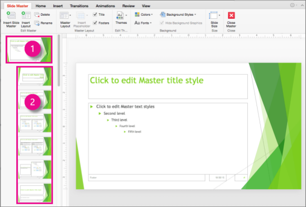 Microsoft Office Tutorials Slide Masters In PowerPoint 2016 For Mac