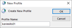 New Outlook mail profile being set up for kerimills