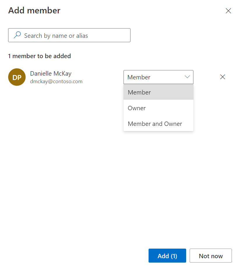 Image showing how to add a user to a group