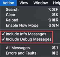 Include messages