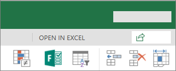Edit in Excel button