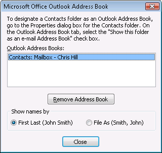 OutlookAddressBookView 2.43 download the new version for mac