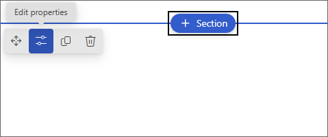 Screenshot of the Edit properties button.