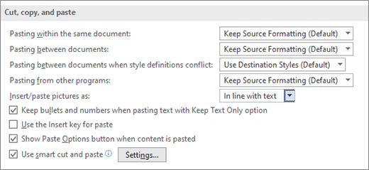 Microsoft Office Tutorials Control The Formatting When You Paste Text