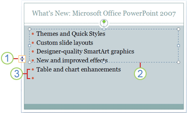 What are placeholders in PowerPoint?