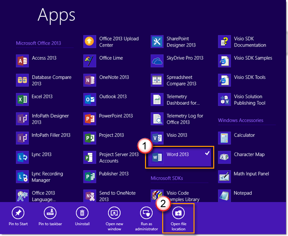 How to create software shortcut methods in the desktop mode of Windows 8? -  Microsoft Support
