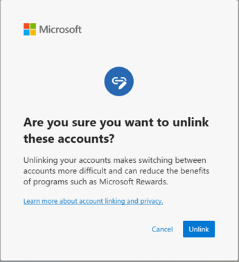 Account Linking FAQ - Microsoft Support