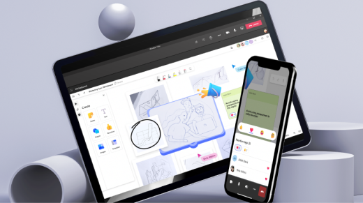 Whiteboard now offers the same experience across devices and versions.