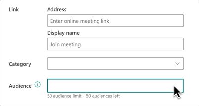 Image of SharePoint Audience Targeting Settings pane