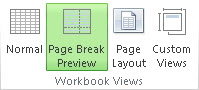 Page Break Preview button