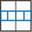 The Split Cells icon in PowerPoint.