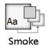 The Smoke theme is not supported in Visio for the web.