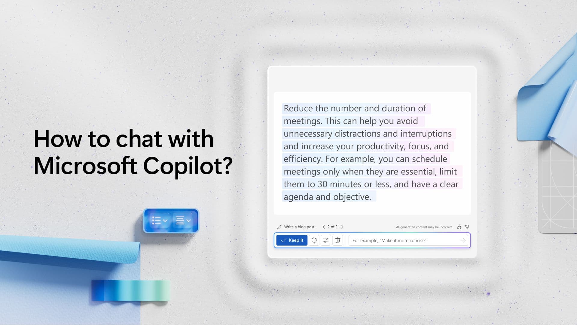 Video: How to chat with Microsoft Copilot