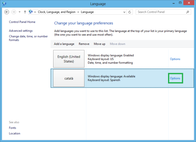 Windows 8.1 English Language Pack Download