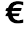 Euro currency symbol