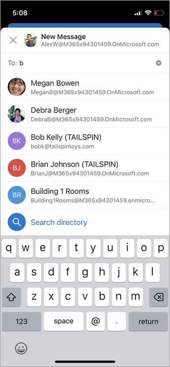 mobile search directory