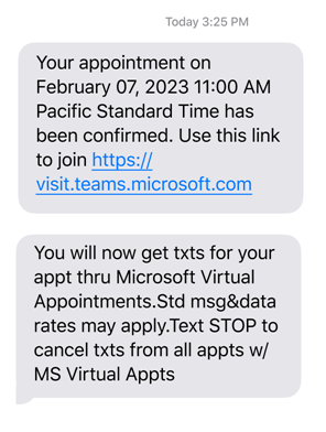 mobile sms confirmation 9