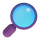 Teams magnifying glass right emoji