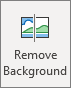 Remove background button