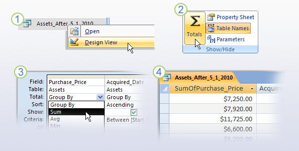 Using a formula in a query