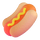 Teams hot dog emoji