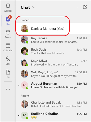 Start A Chat In Microsoft Teams