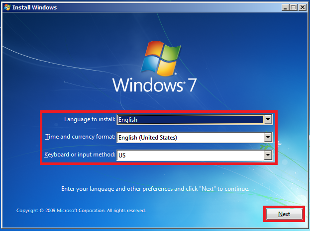Error 0x80070057 when you format a hard disk drive to install Windows 7
