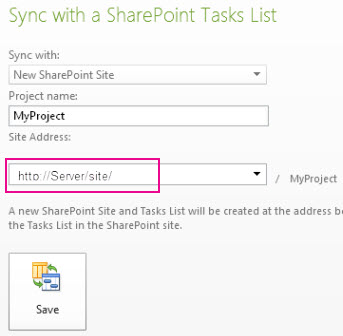 Sync to new SharePoint site image