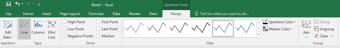 Sparklines Tools