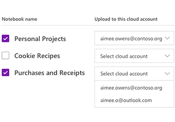 Uploading notebooks to a cloud account