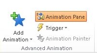 Animation Pane