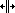 Vertical split arrow