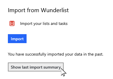 第 5 步：点击Import按钮，导入奇妙清单数据到Microsoft To Do 第3张
