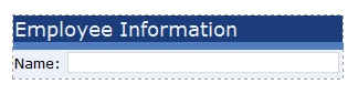 Table with three rows