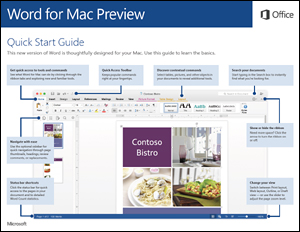word 2016 for mac guide for