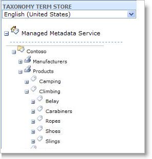 Managing metadata