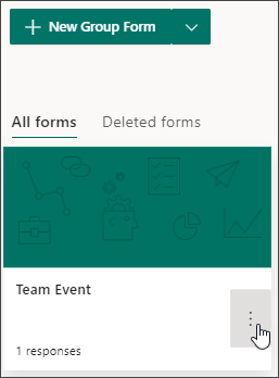 More settings for Group forms