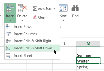 add a cell in a spreadsheet