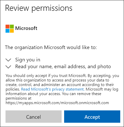 OneDrive External Sharing Permission window.