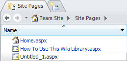 Adding pages to SharePoint Designer 2010