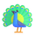 Teams peacock emoji