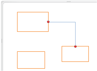 Click on the connector that you want to reconnect to a different shape.