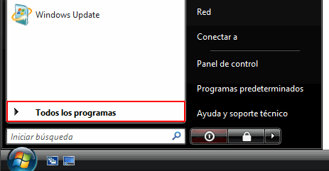 Select All Programs.