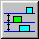 Imagen del botón Distribuir formas verticalmente en la parte inferior